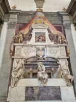 Florenz - Kirche Santa Croce (Grab nom Michelangelo)