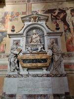 Florenz - Kirche Santa Croce (Grab von Galileo Galilei)