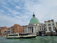 Venedig - Canal Grande mit Chiesa di San Simeon Piccolo