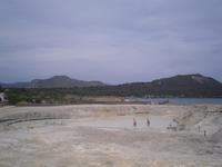 Schwefelbad auf der Insel Vulcano