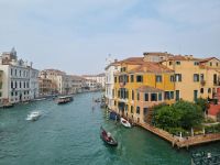 Venedig - Ausblick von der Brücke Ponte dell Accademia