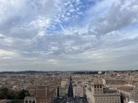 Rom: Blick vom Monumento a Vittorio Emanuele II