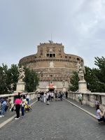 Rom: Blick auf die Engelsburg 