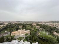 Rom: Blick auf die vatikanischen Gärten