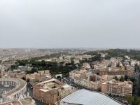 Rom: Blick vom Petersdom auf die Stadt 