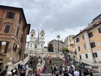 Rom: Blick auf die spanische Treppe