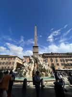 Rom Blick auf den Obelisco Agonale