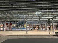 Ankunft am Flughafen Dresden