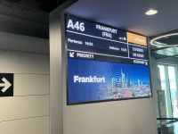 Umstieg am Flughafen Frankfurt