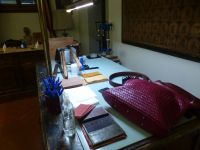 Eine Manufaktur für Ledertaschen