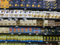 15 Meter Lauflänge à sechs Regale Pasta von Herstellern, die es nur in Italien gibt. 