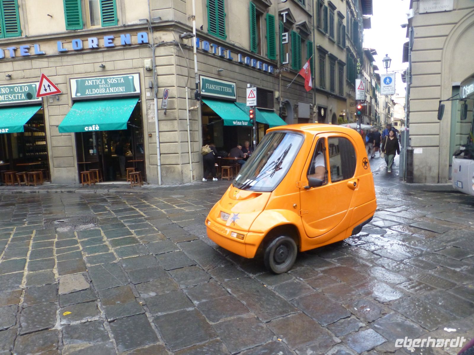 Die Italiener bauen nicht nur Fiat und Lamborghini, sondern auch Matchboxautos wie dieses.