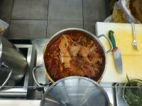 … die „Trippa“, Kutteln auf florentinische Art … 