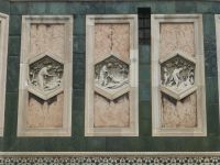 Die Reliefs von Giotto am Glockenturm sind Kopien. 