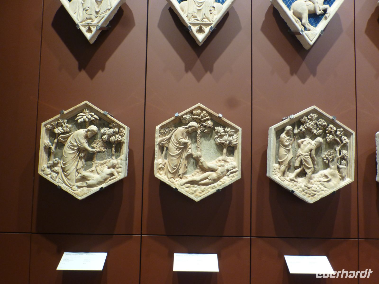 Giottos Originale sind von nahem zu betrachten und fein ausgearbeitet. 