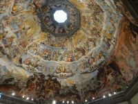 Dem Jüngsten Gericht kommt man auf der ersten Galerie schon ganz nahe.