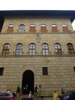 Der Palazzo der Familie Antinori. Sie zählt zu den größten und bedeutendsten Weinproduzenten und -handelshäusern Italiens.