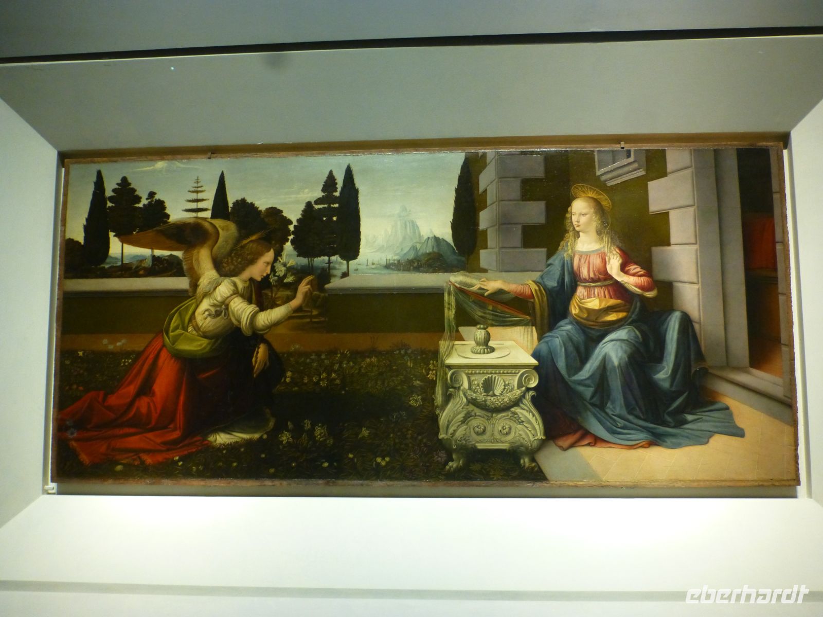 Leonardo da Vinci hat darauf geachtet, dass seine Engel flugfähig sind. 