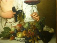 Ein Detail aus dem Bacchus von Caravaggio 