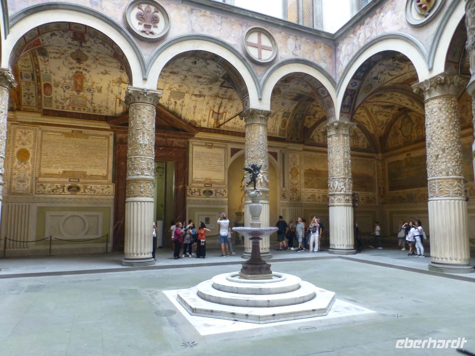 Der Palazzo Vecchio hat einen reizvollen Innenhof.