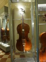 Eine Viola von Stradivari aus Lärchen- und Ahornholz