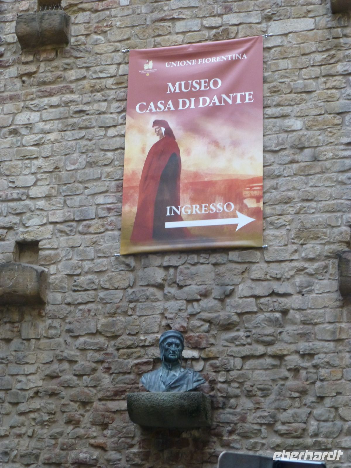 Dante hat in Florenz gelebt und hier seine „Göttliche Komödie“ geschrieben.