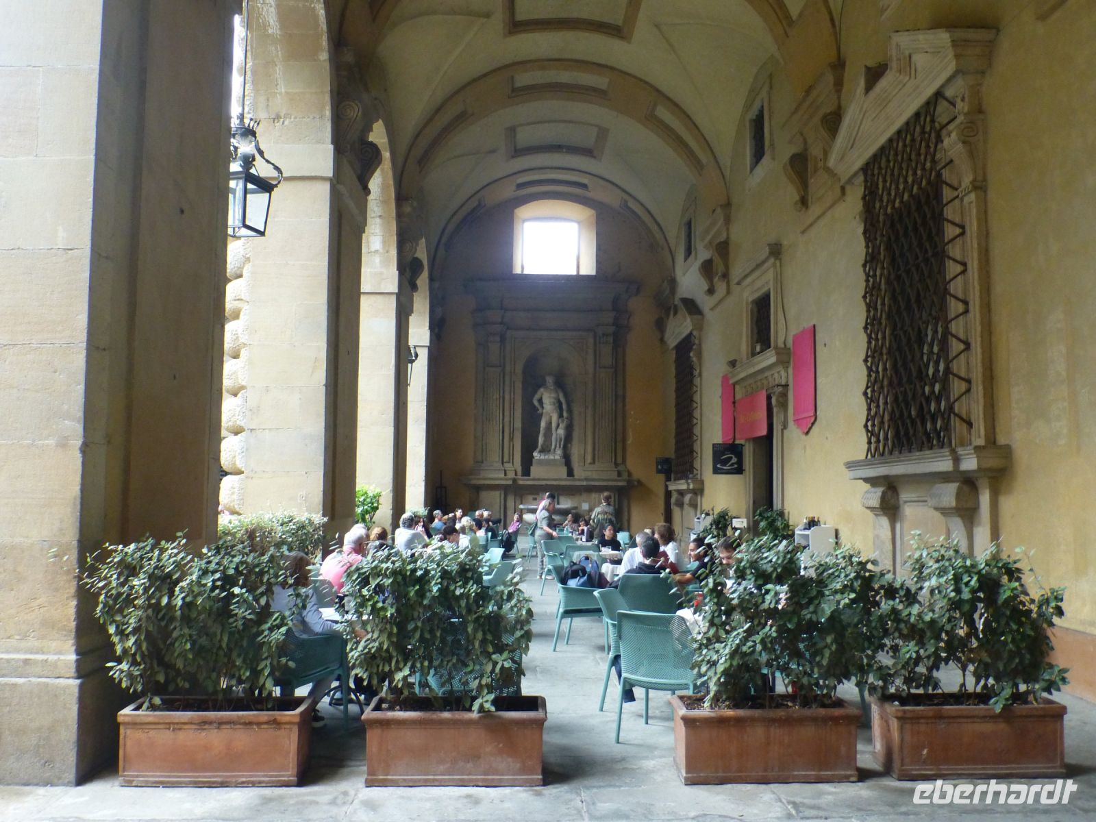 Ein hübsches Café im Palazzo Pitti