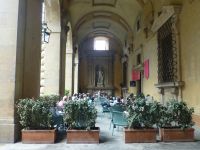 Ein hübsches Café im Palazzo Pitti