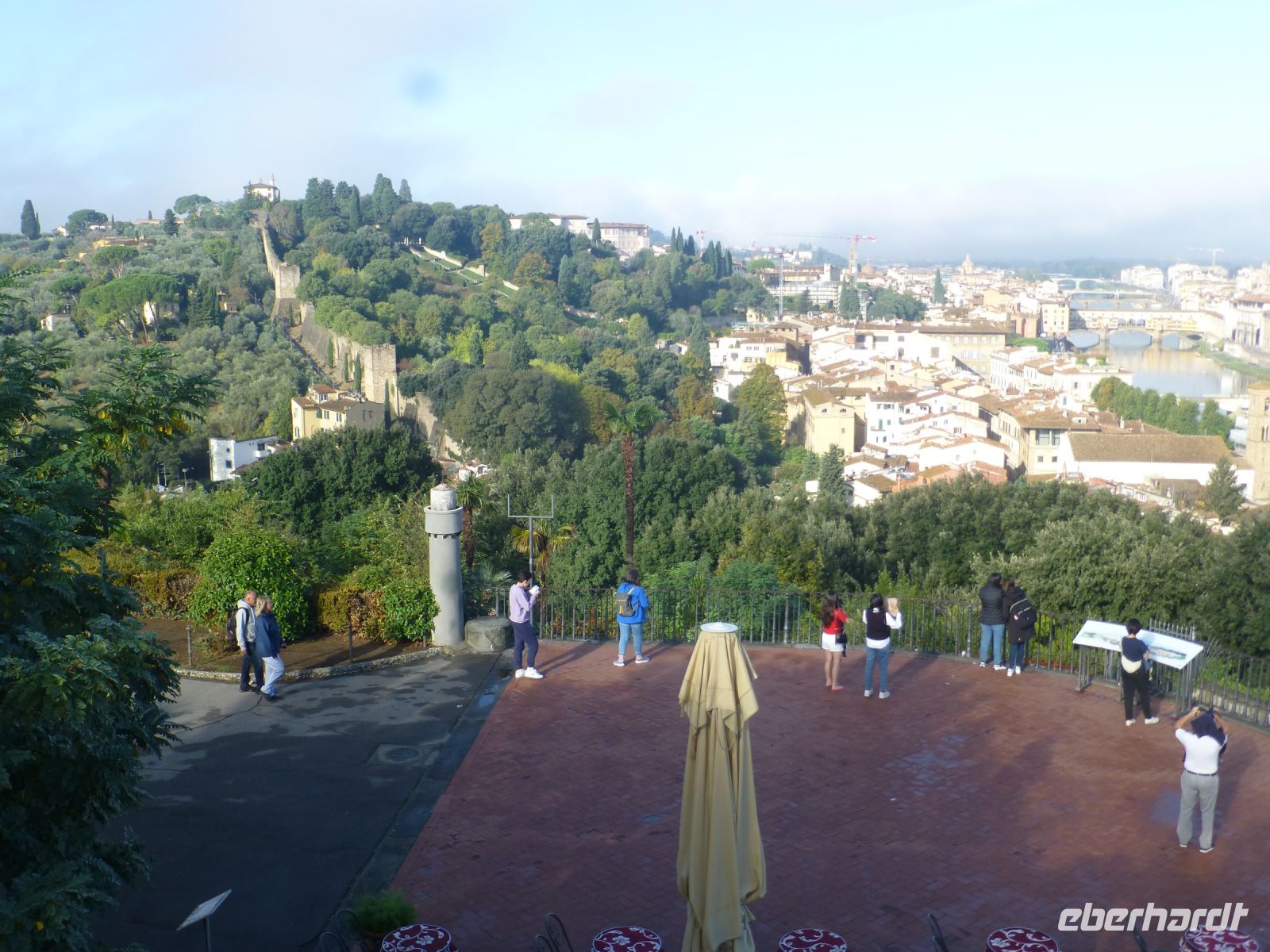 Heute liegt der Bardini-Garten im Sonnenschein.