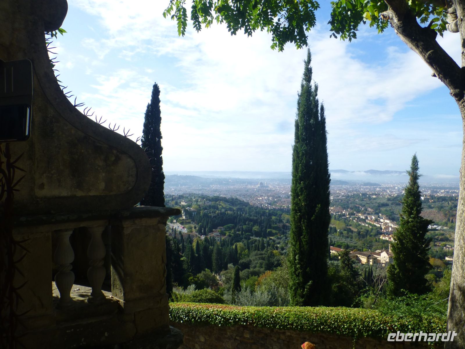 … mit dieser Aussicht.