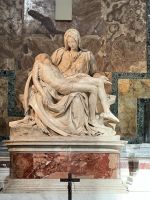 Pieta  vom Michelangelo im Petersdom