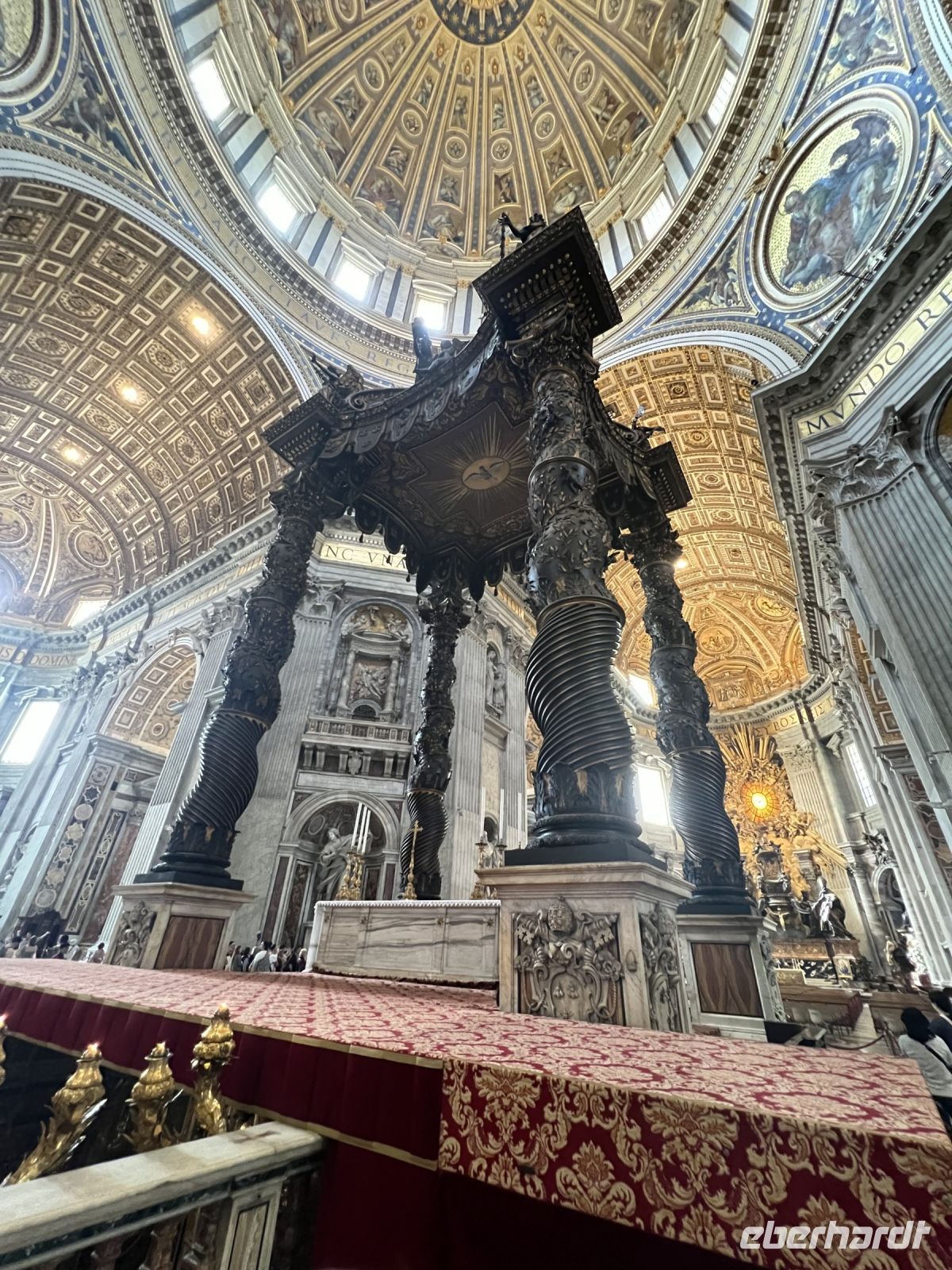 Baldachin im Petersdom