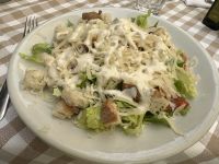 zum Mittagessen einen Ceasars Salat