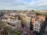 Blick von der Hotelterrasse Hotel Monti Palace Rom