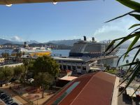 Blick von der Hotelterrasse