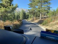 Fahrt durch Naturpark, Albertacce