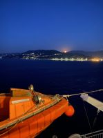 Monduntergang bei Savona