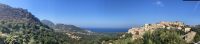 Pigna und Blick aufs Meer