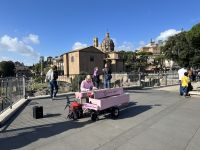 Straßenmusiker in Rom