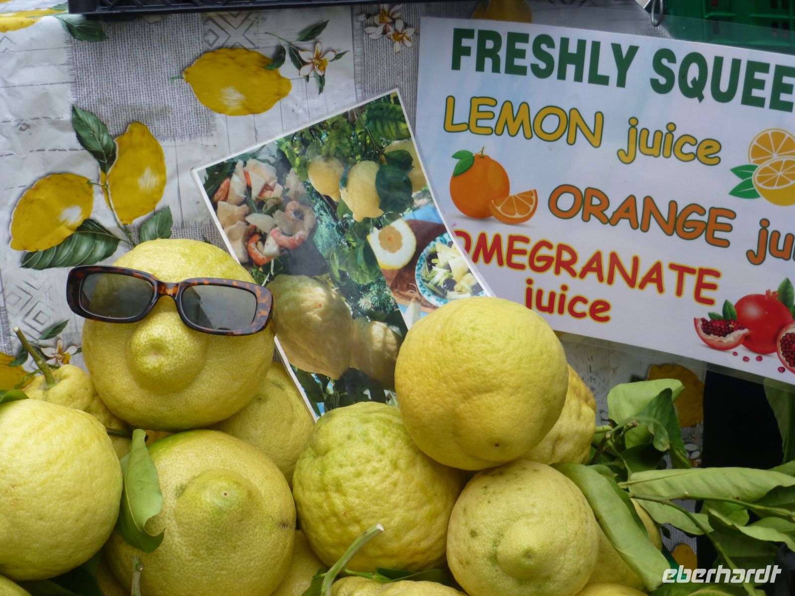 Scheint die Sonne nicht, leuchten die Zitronen.