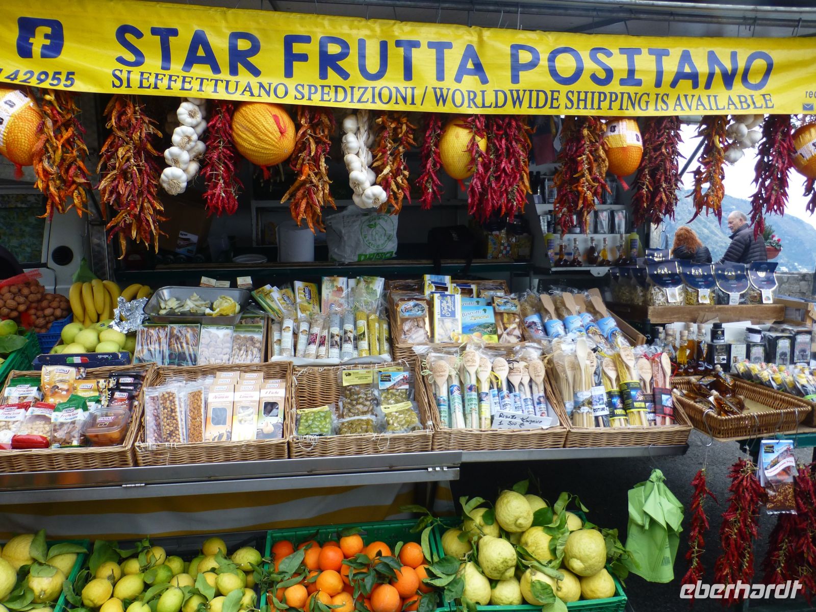 So gut wie hier schmecken die Mandarinen bei uns nicht. 