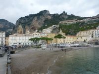 Amalfi vom Bootsanleger aus