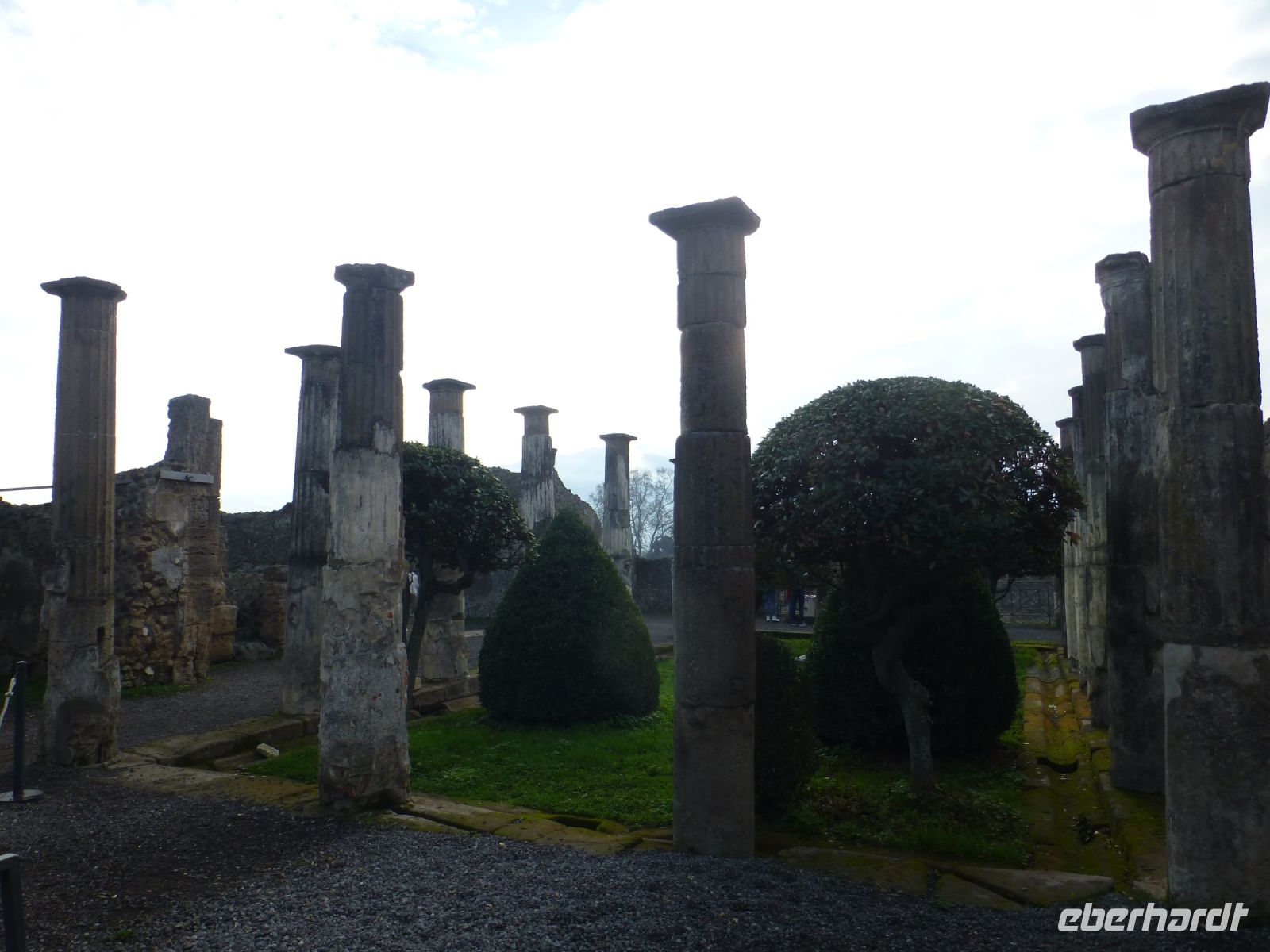 Das Atrium einer Villa 