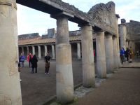 Die Palästra, der Innenhof der Thermen