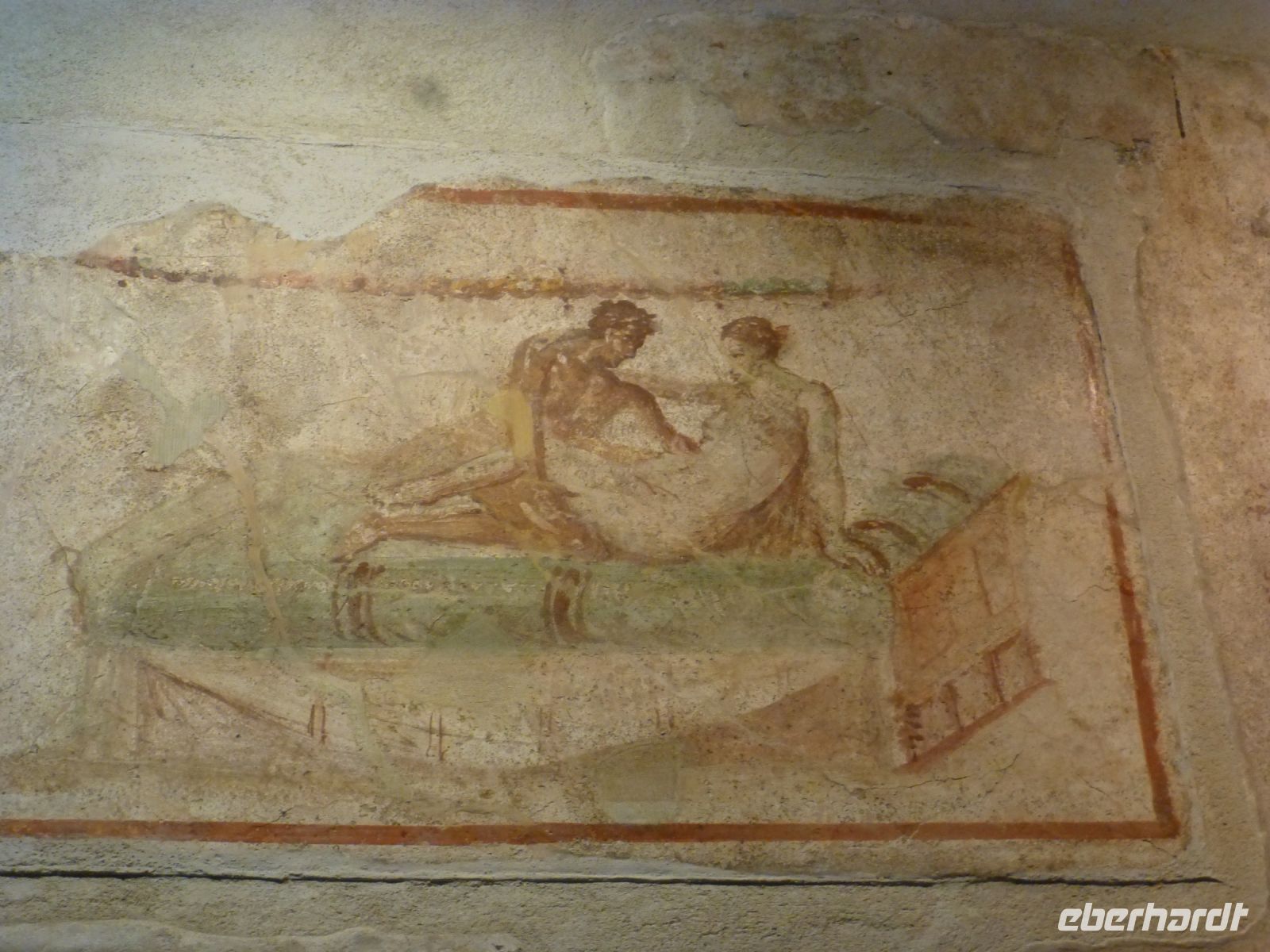 Anschauungsunterricht im Lupanarium, eines der ehemals 25 Freudenhäuser der Stadt