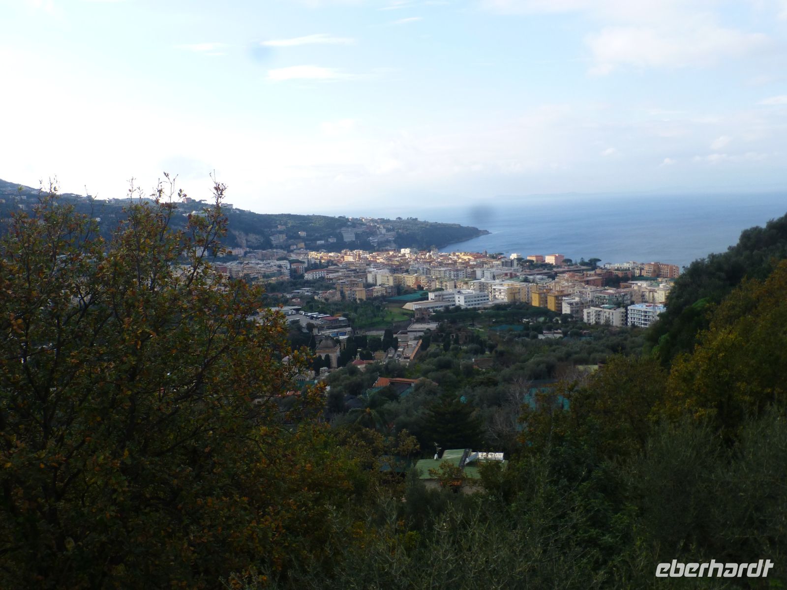 Blick auf Sorrent
