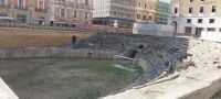 Amphitheater in Lecce Apulien @Anette Rietz
