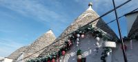 Alberobello Trullo Deko Weihnachen Silvester @Anette Rietz
