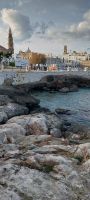 Bucht Monopoli im Winter hochkant Apulien