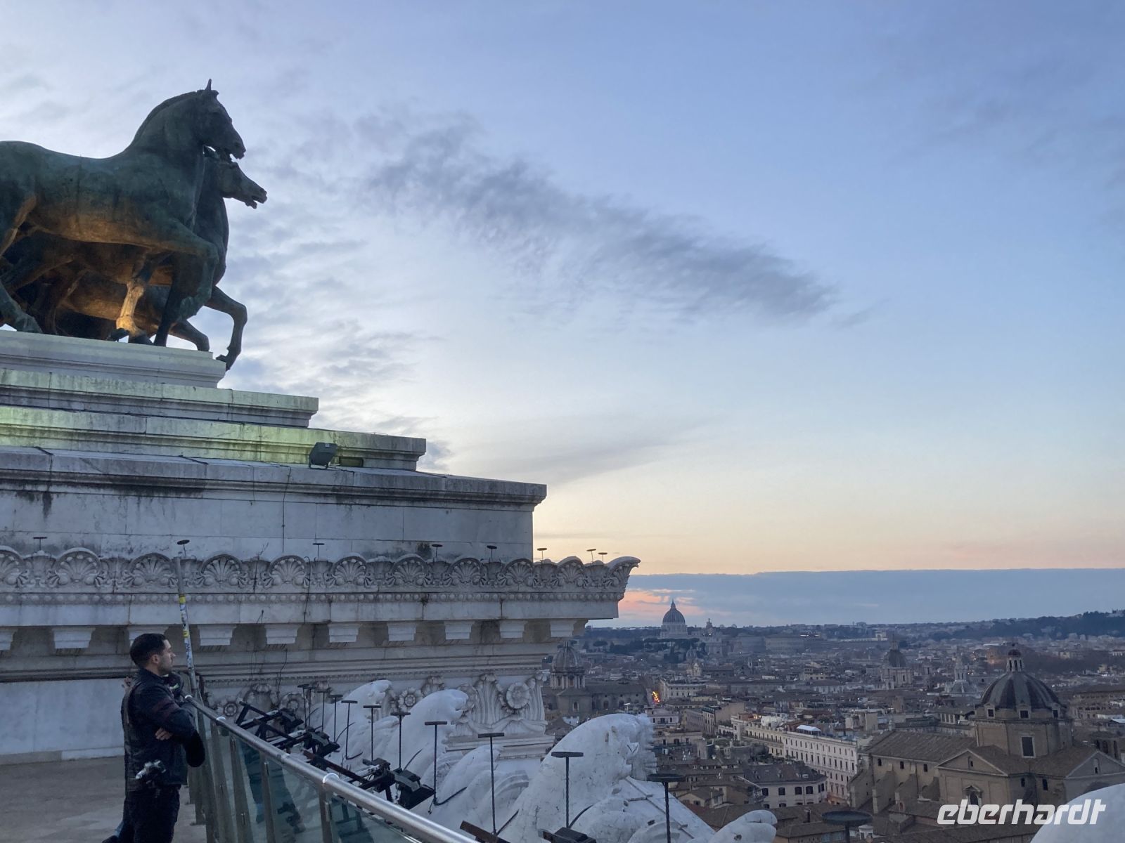 Blick über die Dächer von Rom